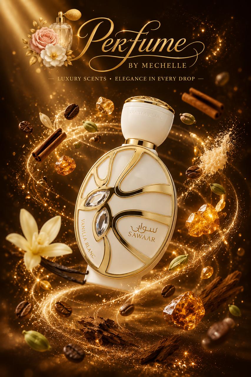 Sawaar Vanille Blanc Khadlaj Perfumes for women and men